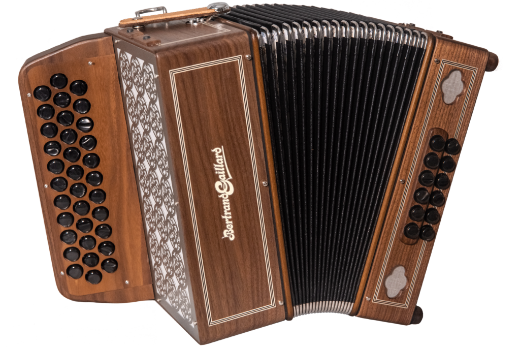 Accordéon diatonique - Saphir Model 12 basses - Bertrand Gaillard Accordions